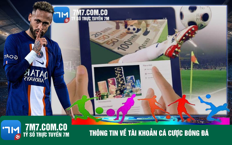 Thong tin ve tai khoan ca cuoc bong da Thông tin về tài khoản cá cược bóng đá